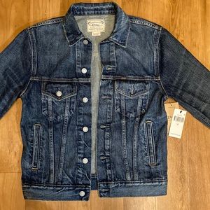 Polo Tall Petite Denim Icon Trucker Vintage Wash Denim Jacket